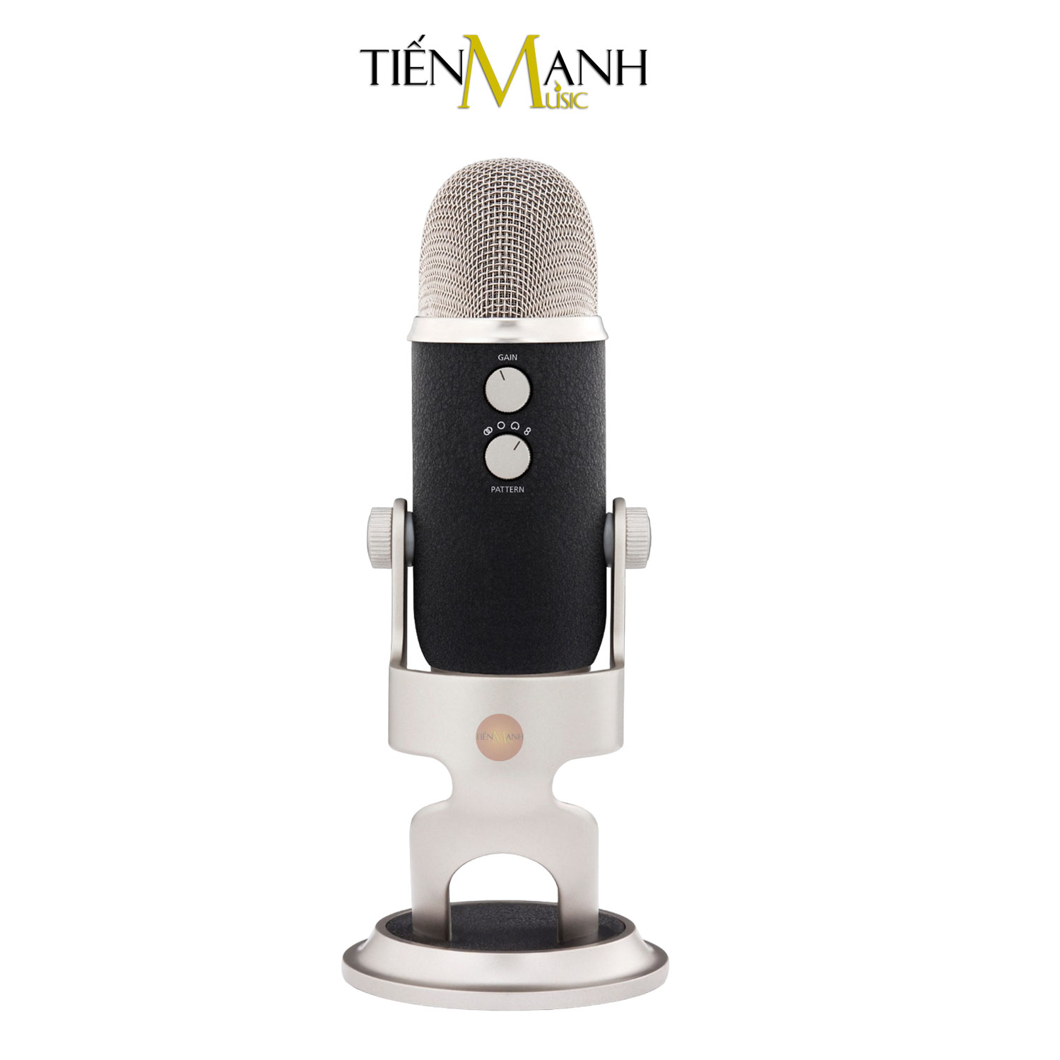 Micro Blue Yeti Pro USB/XLR Condenser - Mic Thu Âm ASMR, Podcast, Livestream Microphone Hàng Chính Hãng - Kèm Móng Gẩy DreamMaker