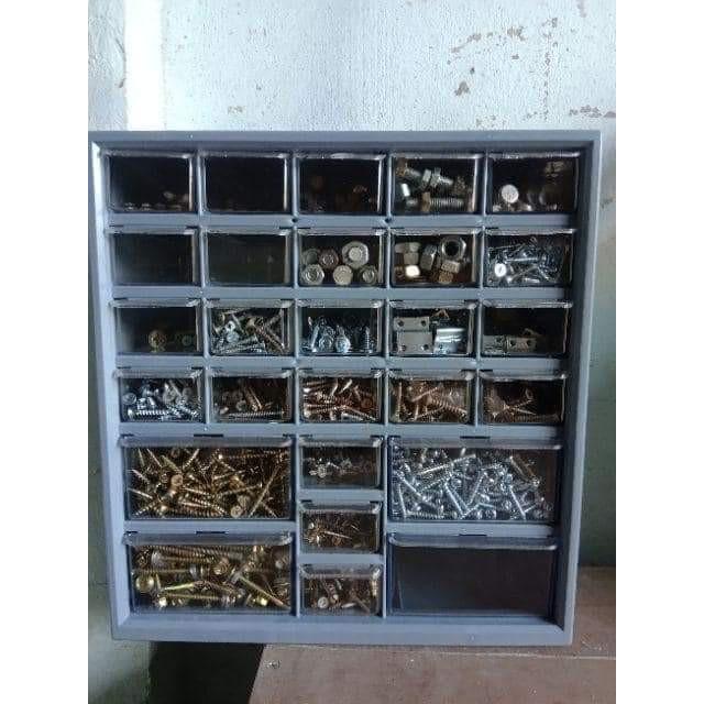 TỦ NHỰA NGĂN KÉO NHIỀU HỘC NHỎ 27 NGĂN