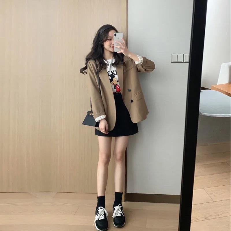 Áo blazer nữ hàng 2 Lớp quảng châu loại 1 có độn vai (hàng có sẵn ib shop để đk tư vấn