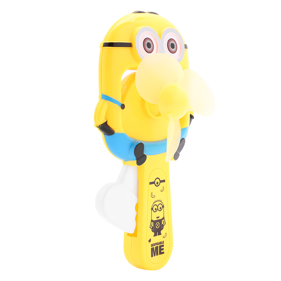 Quạt Cơ Cầm Tay Mini Hình Minion