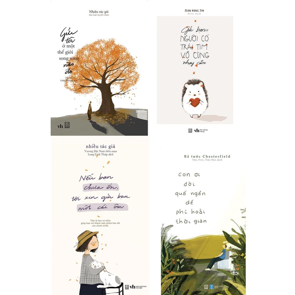 Sách Combo 4 cuốn - Gửi bạn người có trái tim vô cùng nhạy cảm - Carobooks - BẢN QUYỀN