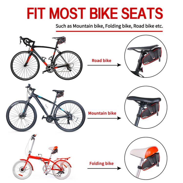 Túi Đựng Đồ Gắn Yên Sau Xe Đạp MTB Chống Sốc / Thấm Nước-Hàng chính hãng