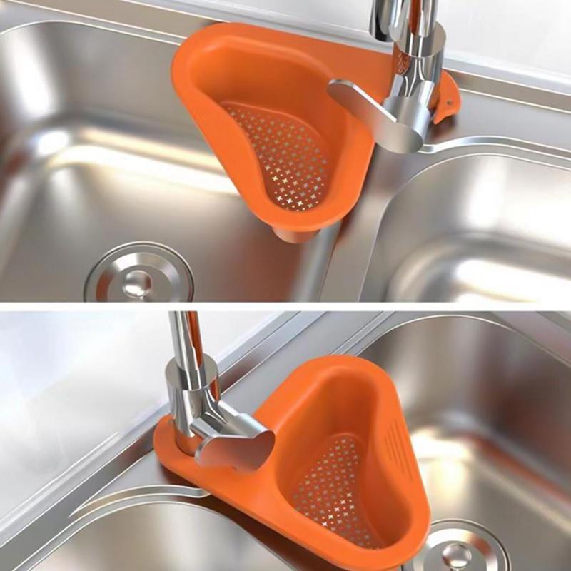 Khay Lọc Rác Gắn Vòi Rửa Bát Hình Thiên Nga Đa - Khay Lọc Rác Đa Năng 88302