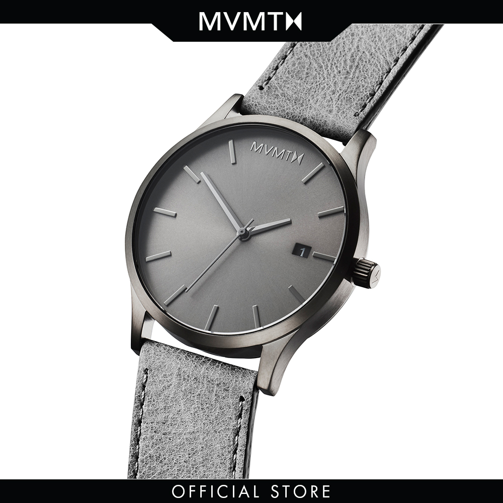 Đồng hồ Nam MVMT dây da 45mm - Classic D-MM01-GRGR