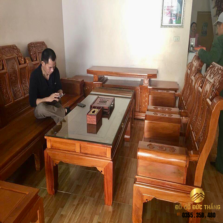 Âu á chương voi gỗ hương đá nam phi
