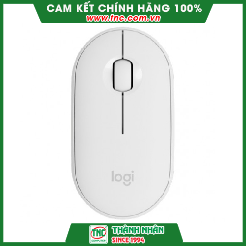 Chuột không dây Logitech Pebble M350 (Trắng) - Hàng chính hãng