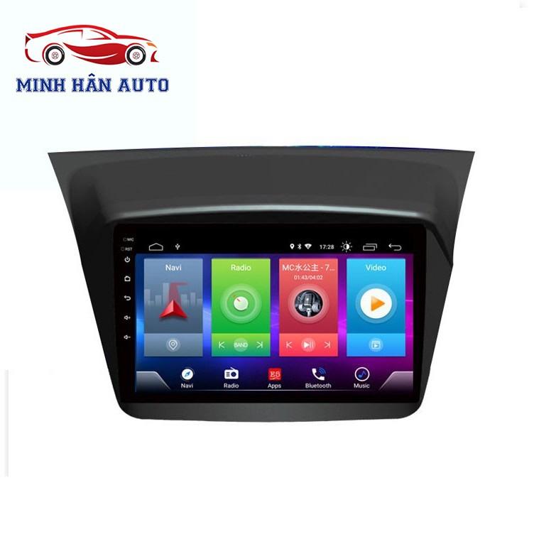 Bộ màn hình Android cho xe MITSUBISHI TRITON ,tải phần mềm tùy ý, trọn bộ màn hình, mặt dưỡng, dây zăc zin
