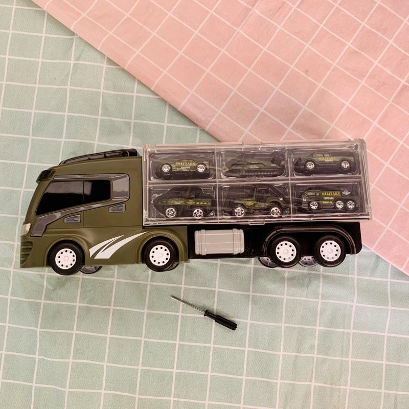 Đồ chơi xe oto cảnh sát cứu hỏa lính đặc công cho bé kèm theo 6 xe nhỏ có nhạc hàng có sẵn