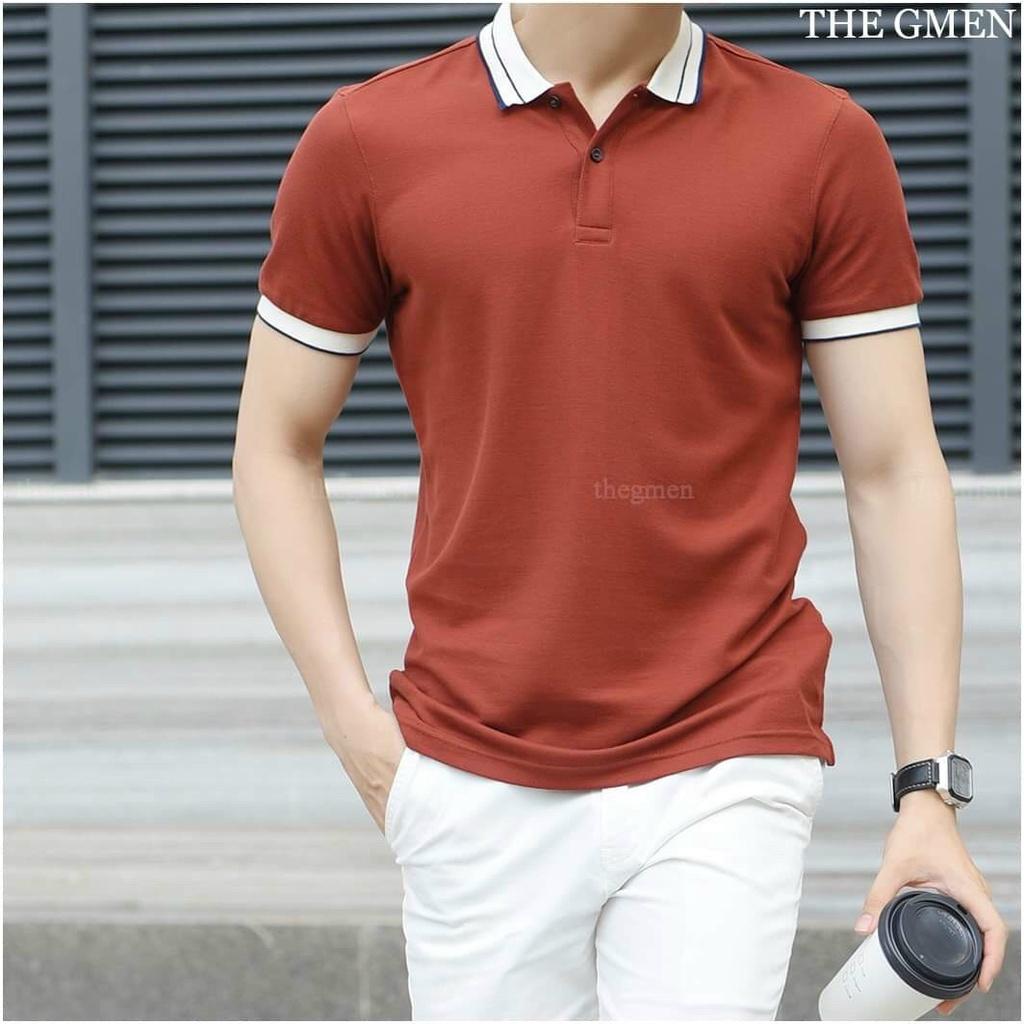 Áo polo nam ngắn tay, polo nam Aru shop vải cotton cá sấu cao cấp