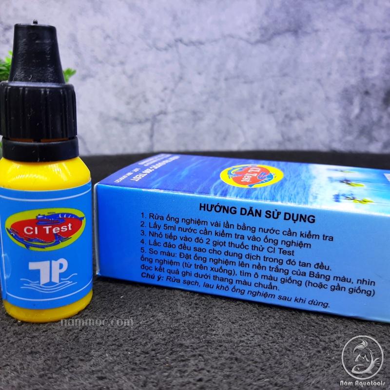 Clo Test Kit - Kiểm Tra Lượng Clo Có Trong Nước Của Bể Cá Cảnh, Thuỷ Sinh