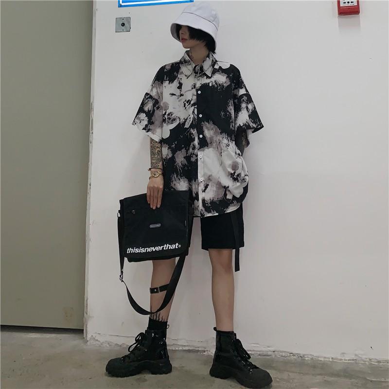Áo sơ mi ulzzang ombre mới