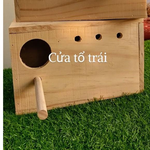 TỔ LOVEBIRD LỚN CÓ KHAY RÚT.