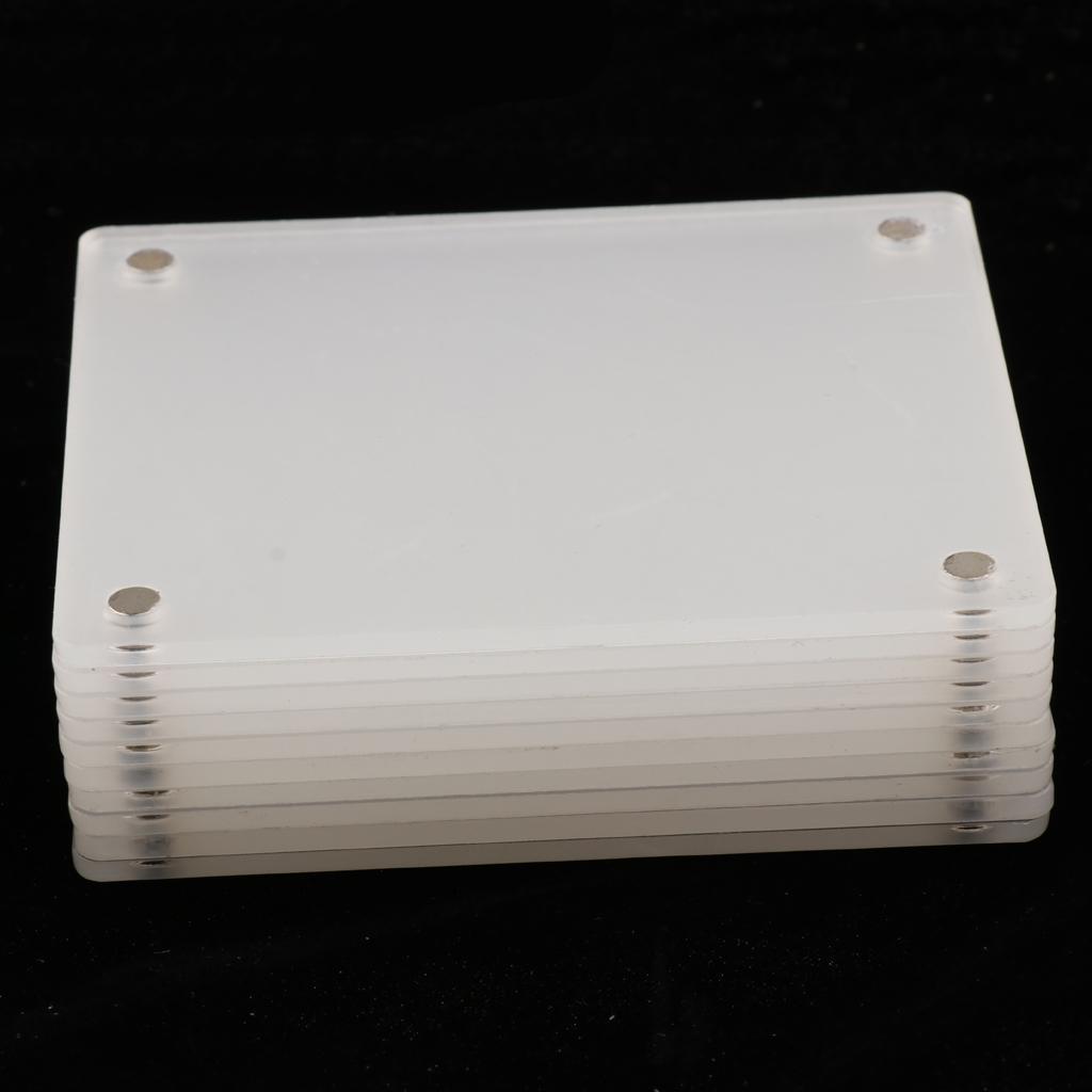 5Pack Acrylic Fridge  90x77mm Frame for   Mini 8/8+/7s/90/25 Film