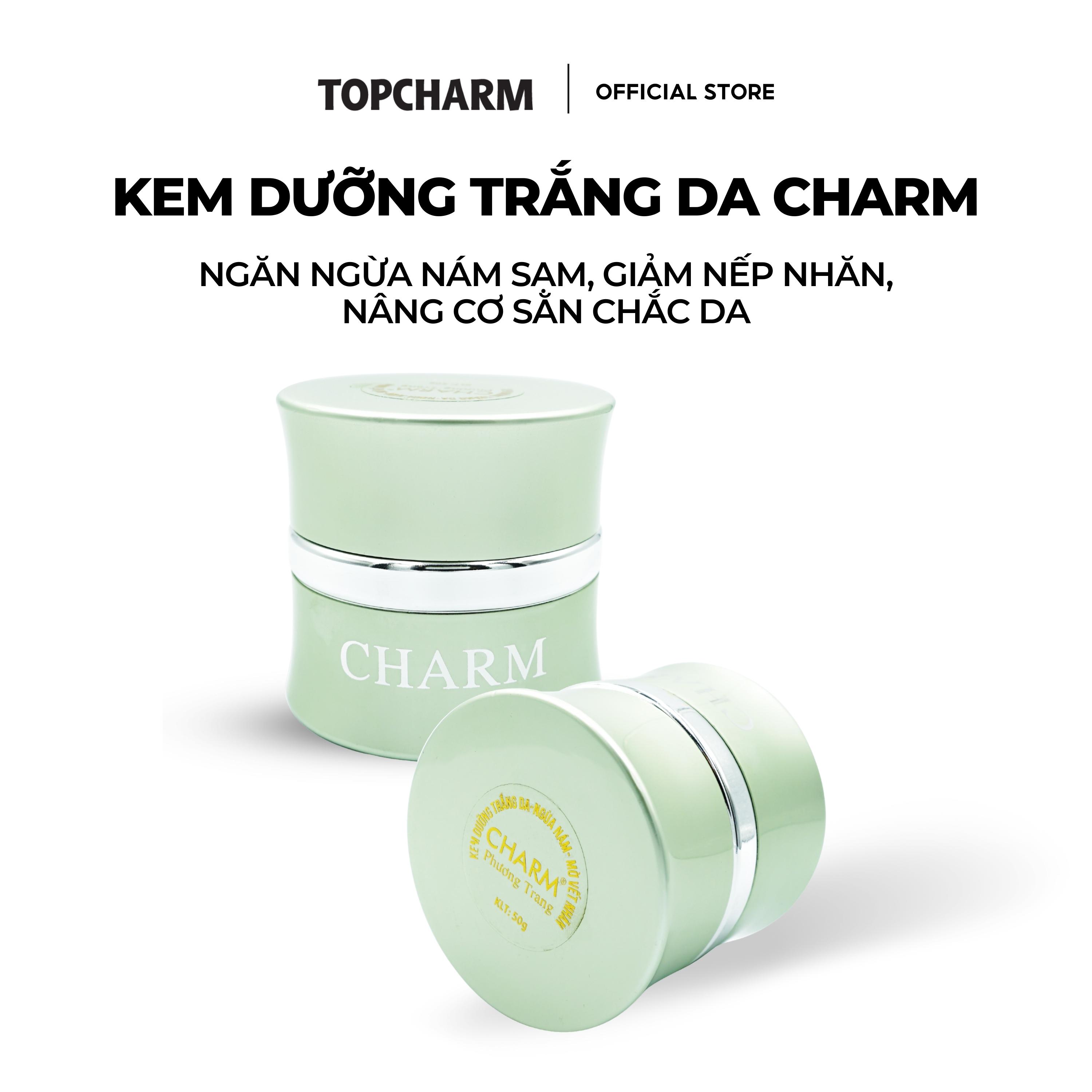 Kem dưỡng trắng da nhân sâm CHARM - Ngăn ngừa nám sạm, mờ dân nếp nhăn, nâng cơ săn chắc da, giúp bạn sở hữu làn da trắng mịn căng bóng