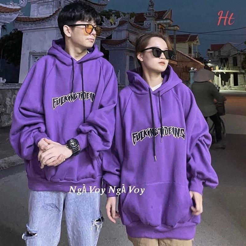 Áo hoodie Cotton Fucking H2A