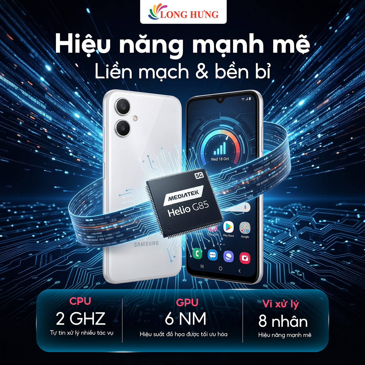 Điện thoại Samsung Galaxy A06 5G (4GB/64GB) - Hàng chính hãng