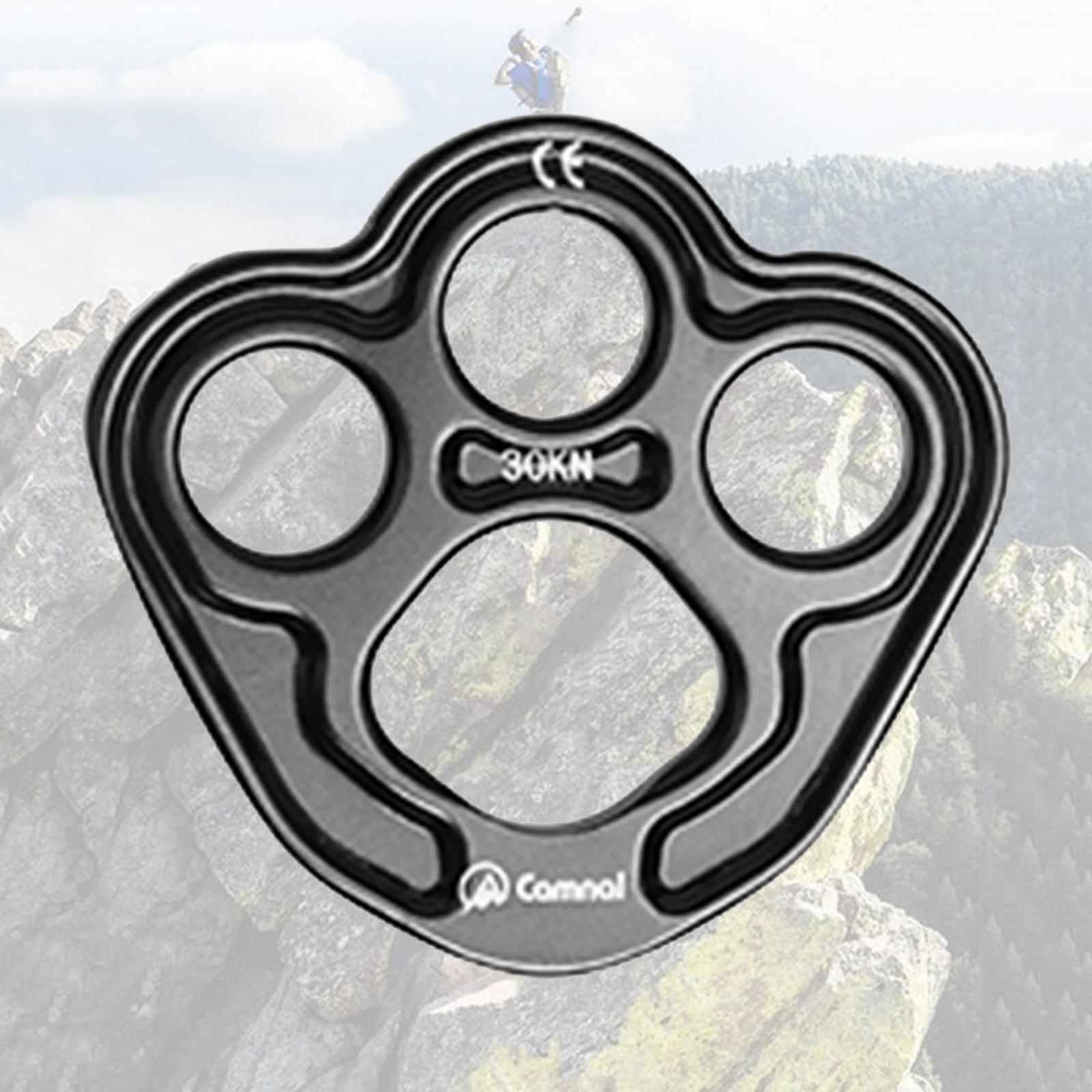 28KN Aluminum Rigging Anchor Plate Rock Climbing Rappelling Equipment