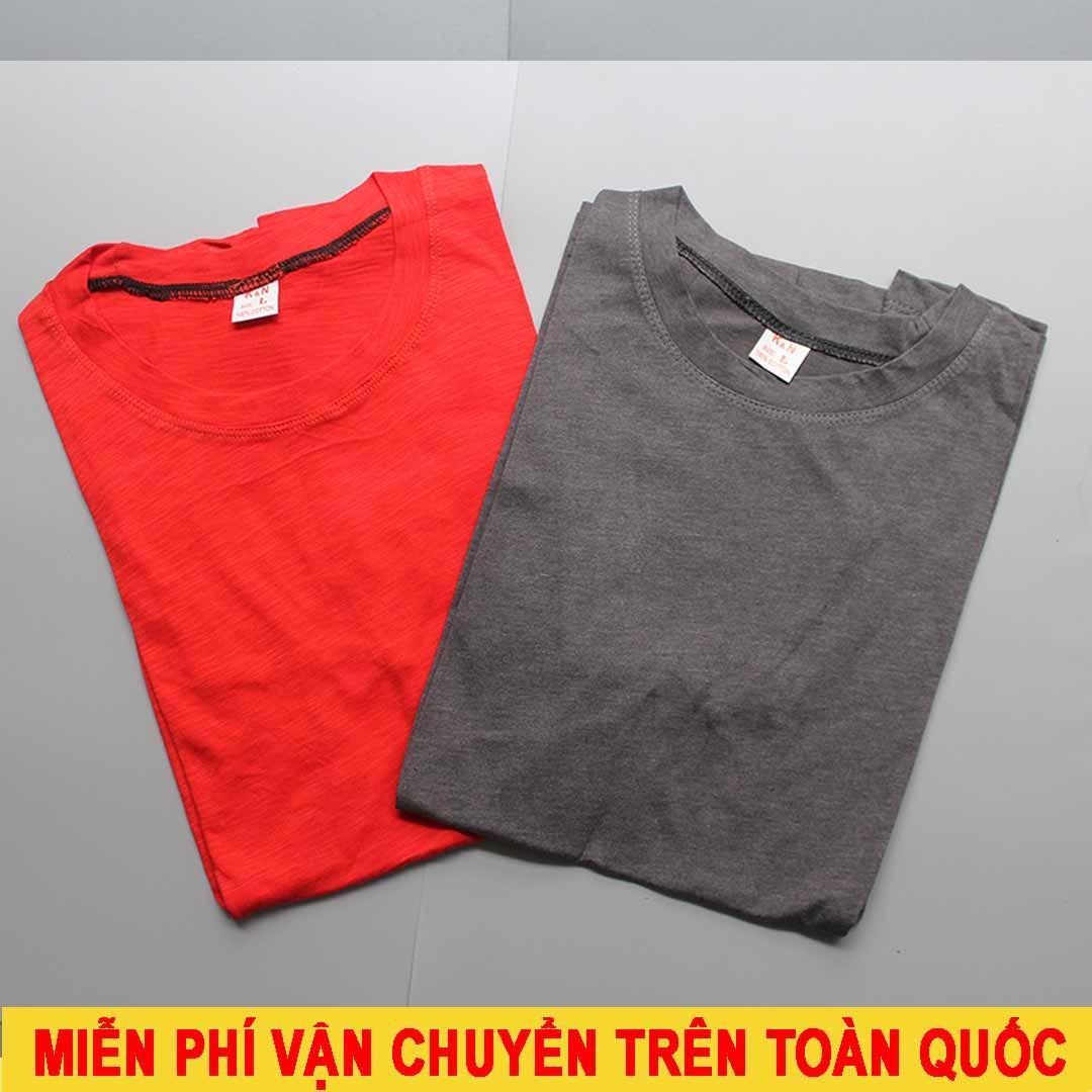 Áo Thun Trơn Nam (Màu Ngẫu Nhiên) Chất Liệu Cotton Cao Cấp Thoáng Mát Thoải Mái XB02