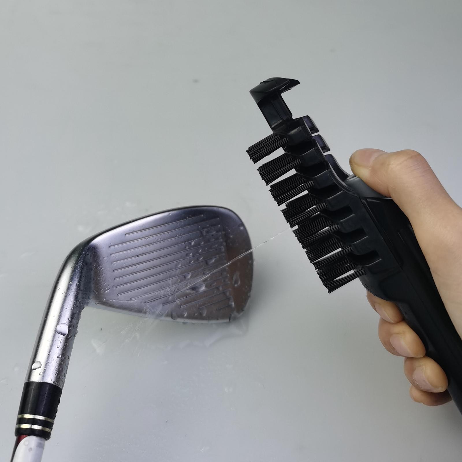 Golf Brush Removable Spray Water Bottle Golf Club Maintenance Tool