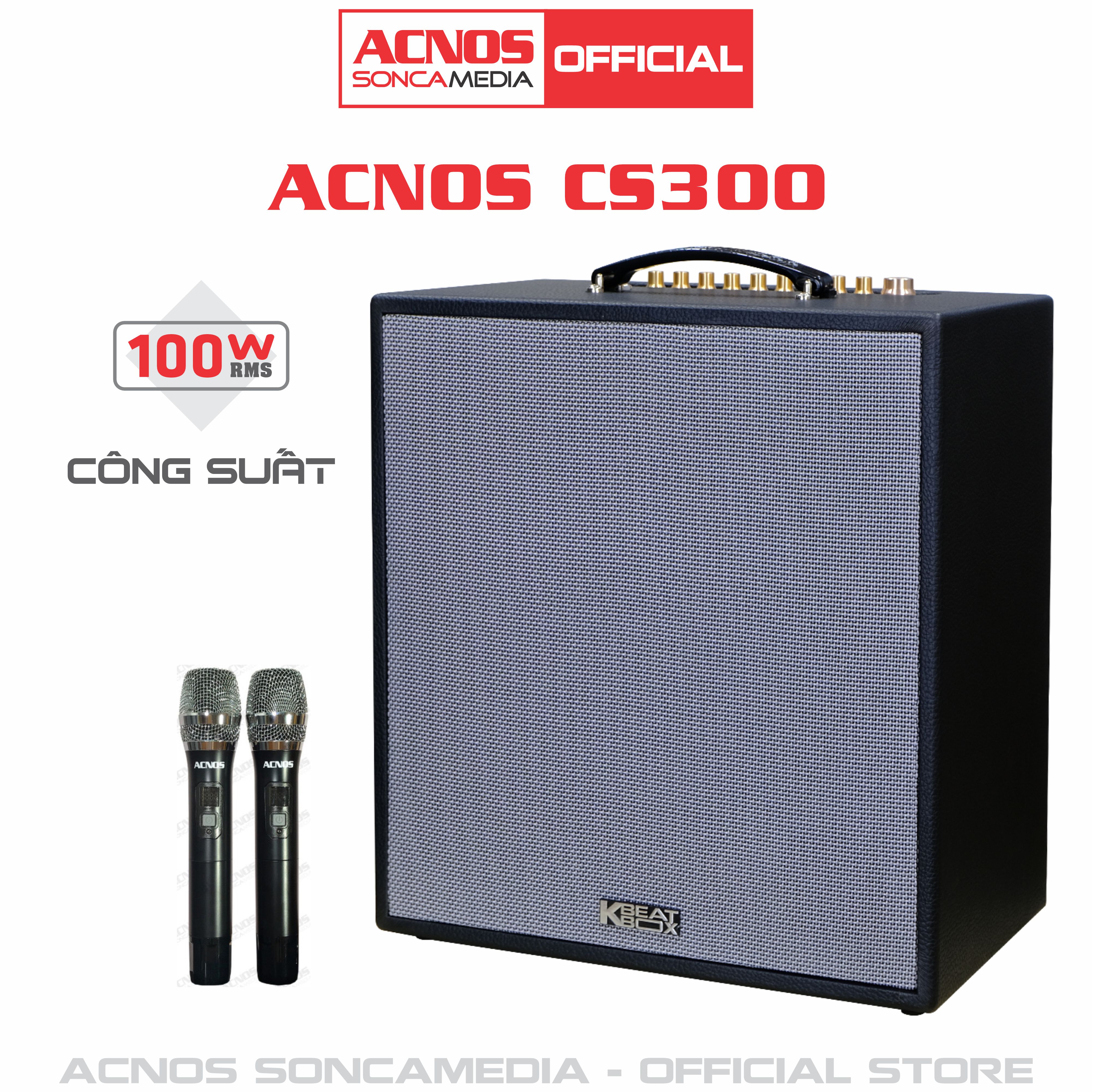 Dàn âm thanh di động xách tay ACNOS CS300