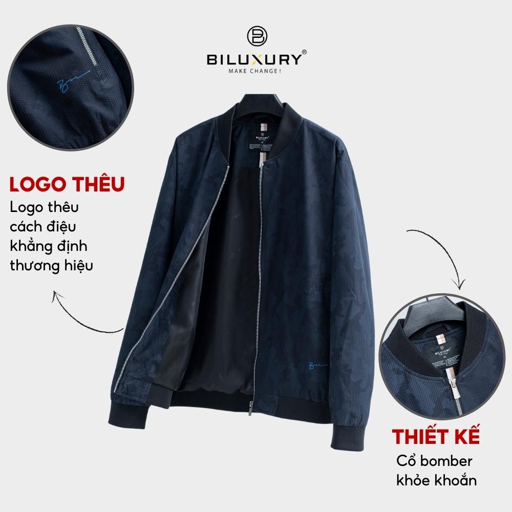 Áo khoác gió nam hai lớp Biluxury  phom suông nhẹ kiểu cách gọn gàng mang lại vẻ ngoài trẻ trung 6AG2H001TTT