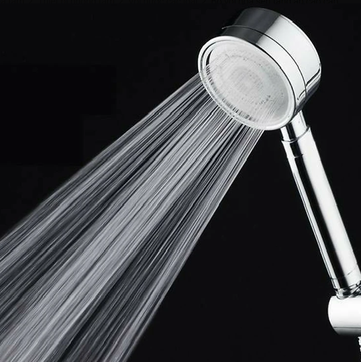 Vòi sen tắm KG155 tăng áp lực nước gấp 3 lần, siêu tiết kiệm nước lọc nano, dùng được nước nóng lạnh inox304- Hàng chính hãng