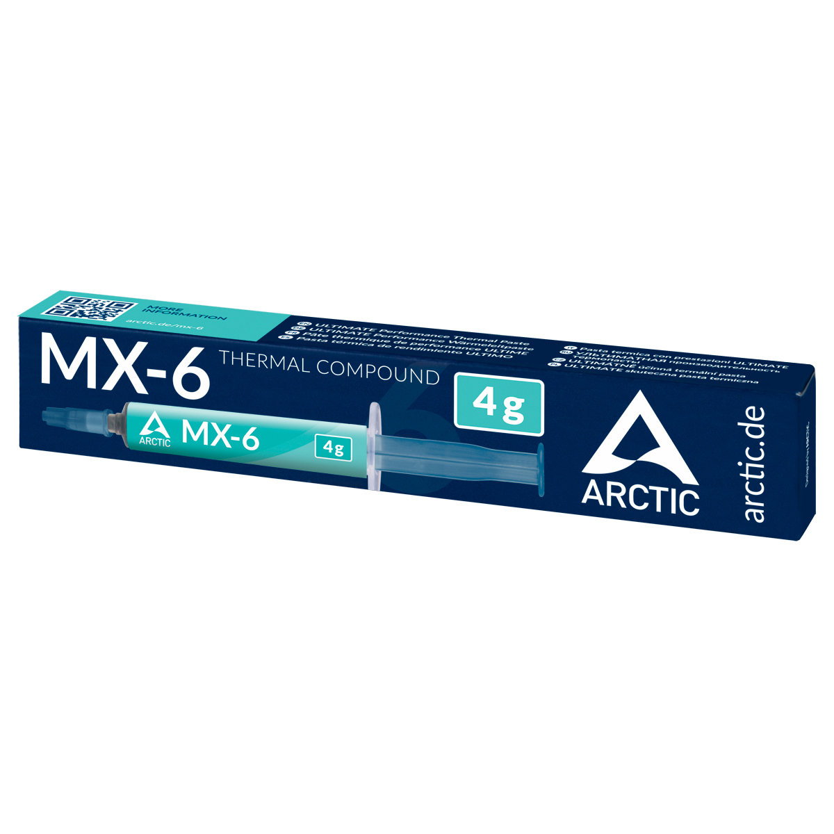 Keo tản nhiệt Arctic MX-6 4g (ACTCP00080A Arctic MX-6-4G Thermal Paste) - Hàng Chính Hãng