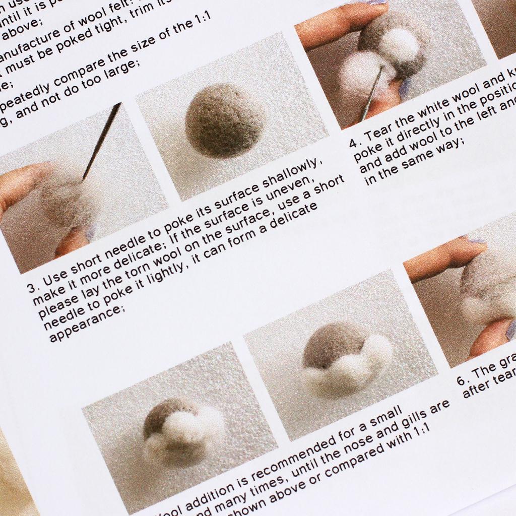 Hamster Needle Felting Kit DIY For Beginners with Basic Tools and Tutorials