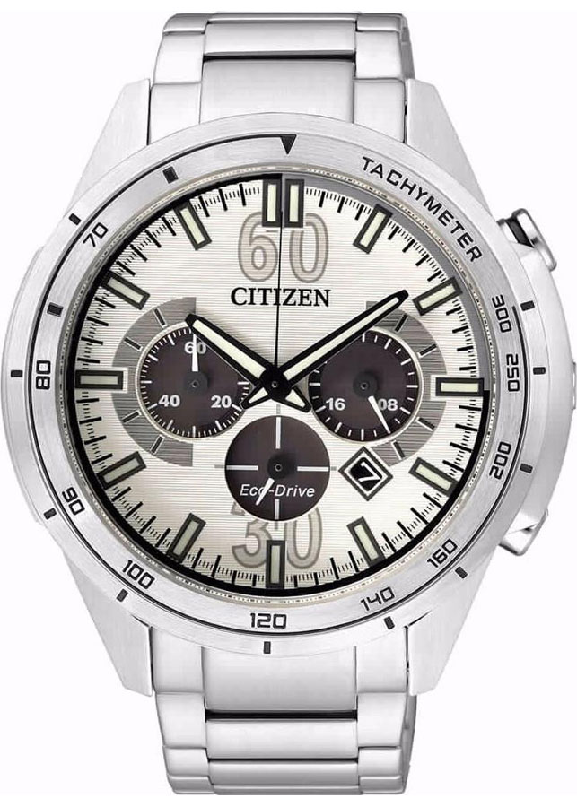 Đồng Hồ Nam Citizen Dây Thép Không Gỉ CA4120-50A - Mặt Trắng