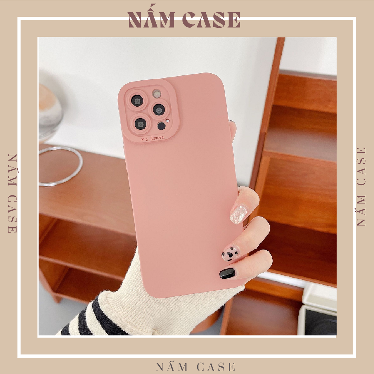 Ốp lưng viền vuông phong cách iphone 13 dành cho 7Plus,8plus,Xs,Xs Max, 11 ProMax, 12ProMax,13,13ProMax