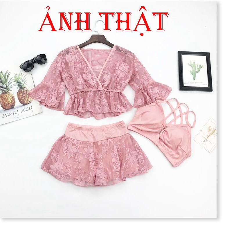 Đồ Bơi Nữ Bikini Đi Biển 3 Mảnh 2020