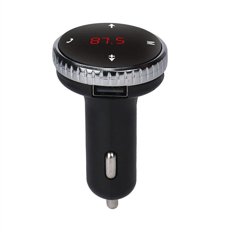 Bộ phát FM FM trong xe không dây Bộ điều hợp vô tuyến MP3 Bộ sạc xe hơi Bộ sạc USB