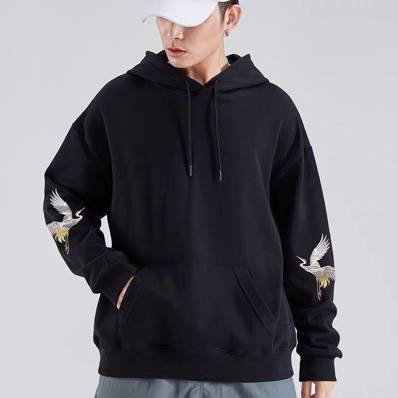 ÁO HOODIE UNISEX NAM NỮ IN CÒ TRẮNG