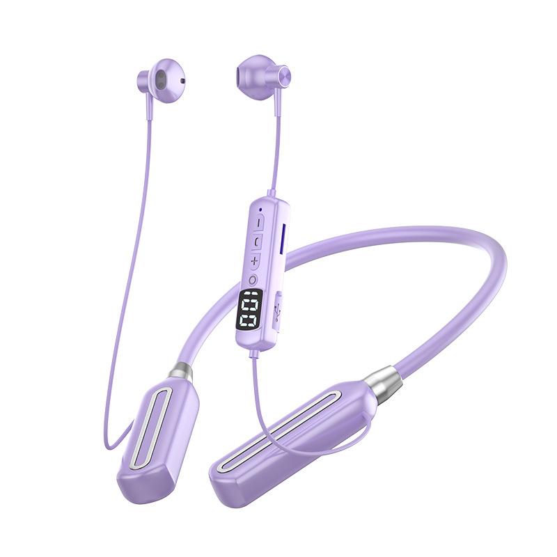 Giao hàng nhanh Tuolanzhe TL190 Tai nghe bluetooth đeo cổ treo cổ thể thao không dây pin dự phòng siêu dài giảm tiếng ồn mới