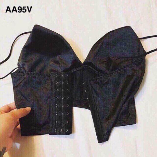 (A 264)áo croptop satin sexy cá tính nhất