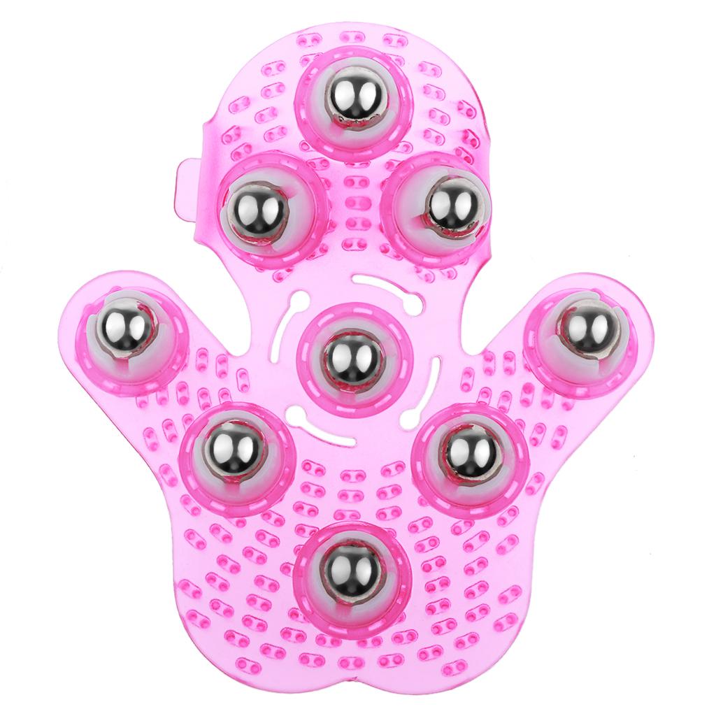 Palm 9 Balls Body Massage Massage Găng Tay Cầm Tay Căng Thẳng Căng Thẳng