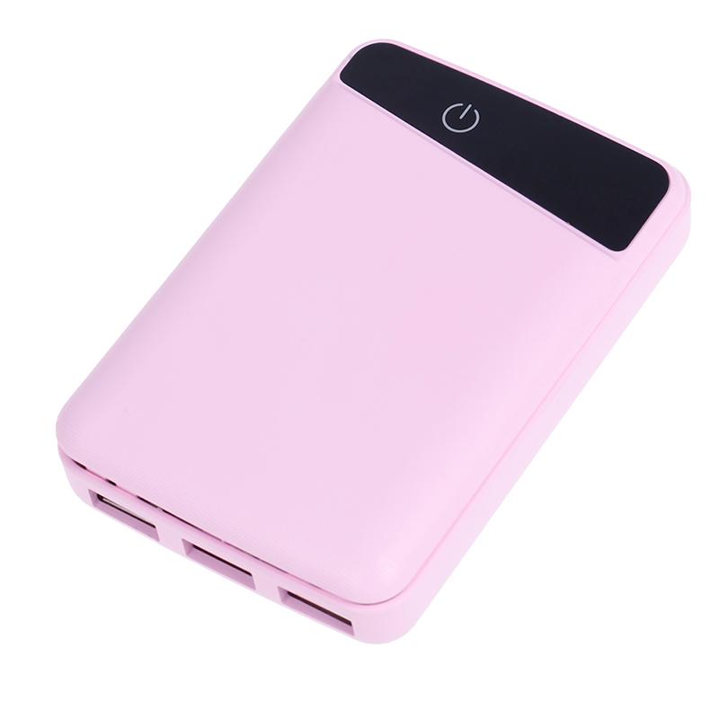 5V 1A 3 cổng USB Power Bank Case Kit DIY 3x Bộ sạc pin 18650 Hộp bên ngoài cho điện thoại di động 4 màu Màu sắc: không có pin