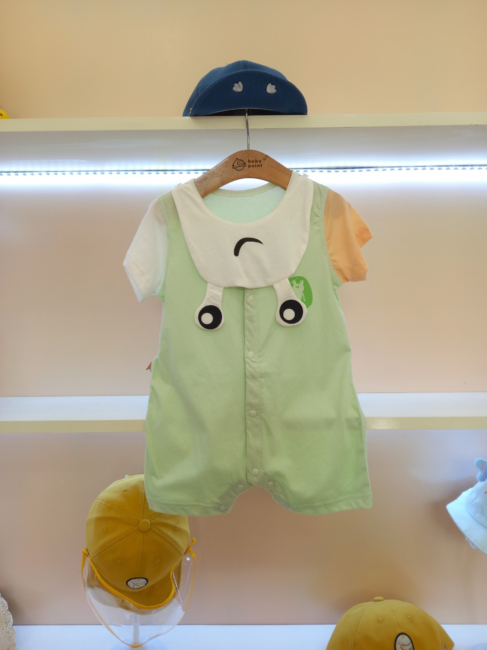Bodysuit hình thú ngộ nghĩnh cho bé diện hè