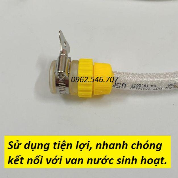 Nối nhanh cho vòi nước ra dây ống nước mềm ống 14 - 20mm dùng tưới cây hay rửa xe