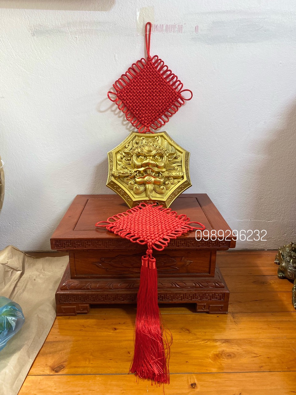 Mặt Hổ Phù cỡ lớn bằng đồng