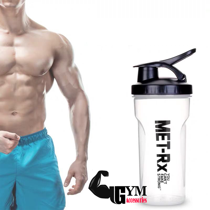 Bình nước thể thao bình lắc shake bottle Met-RX