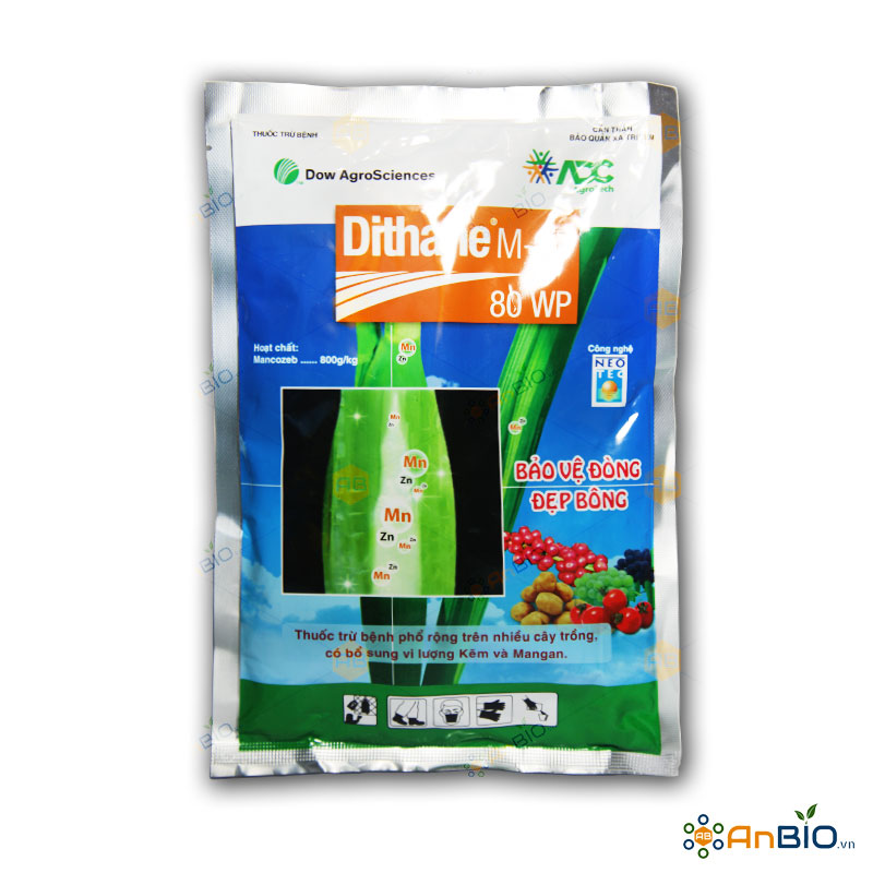 THUỐC TRỪ NẤM BỆNH Dithane M-45 80WP Gói 250g