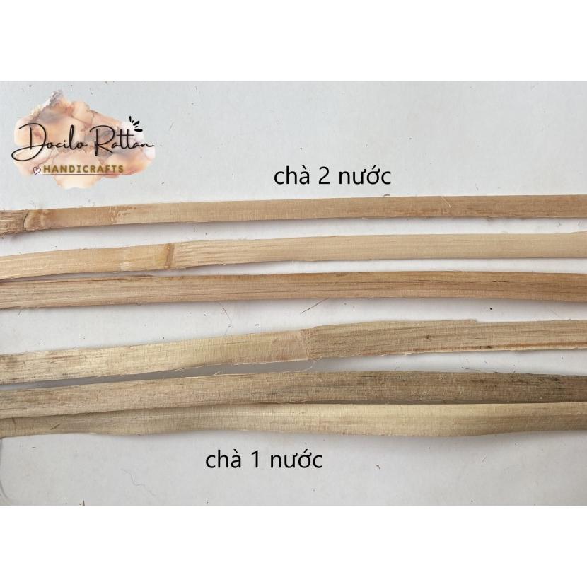 VỎ MÂY CHÀ TINH 1 LẦN- 2 LẦN 6-7 MM- LẠT MÂY CHÀ QUẤN BÀN GHẾ, ĐAN HÀNG THỦ CÔNG MỸ NGHỆ