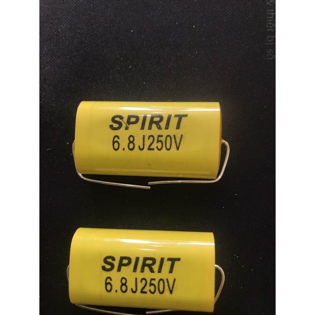 TỤ PHÂN TẦN 6.8UF 250V SPIRIT