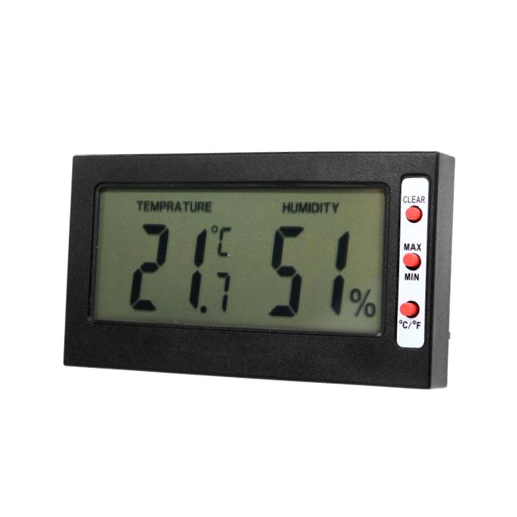 Mini Digital LCD Indoor Temperature Humidity Meter Thermometer Hygrometer