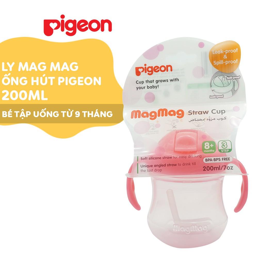 Ly Mag Mag ống hút 200ml Pigeon