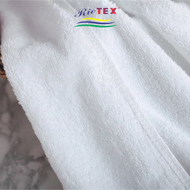 Khăn Tắm Khách Sạn Màu Trắng RIOTEX Kích Thước 70x140cm 100% Cotton Cao Cấp