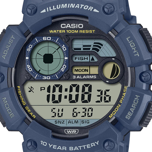 Đồng hồ Casio Nam General Dây Nhựa WS-1500H