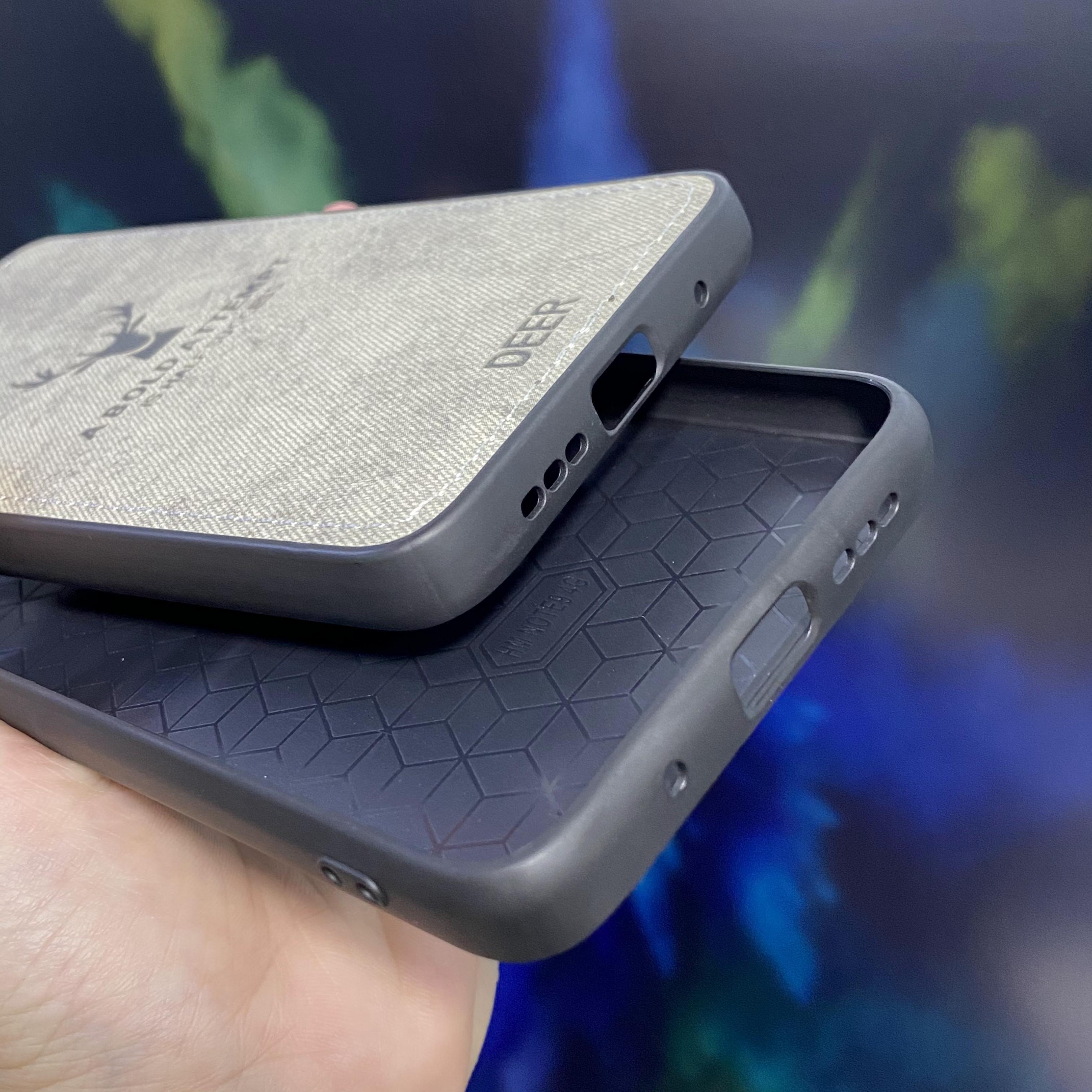 Ốp lưng cho Xiaomi Redmi 9T - Redmi Note 9 4G giả da con hươu