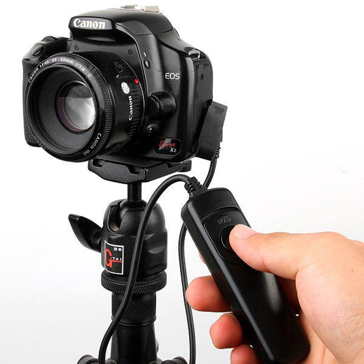 Dây bấm mềm RS-60E3 Remote Shutter cho máy ảnh Canon 70D